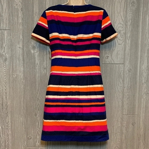 Trina Turk Museum Stripe Shift Dress 2 NWT $298 - Picture 5 of 7